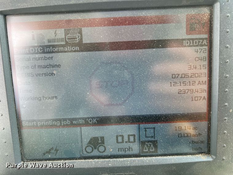 image for item DQ2118 2012 Claas 750  combine