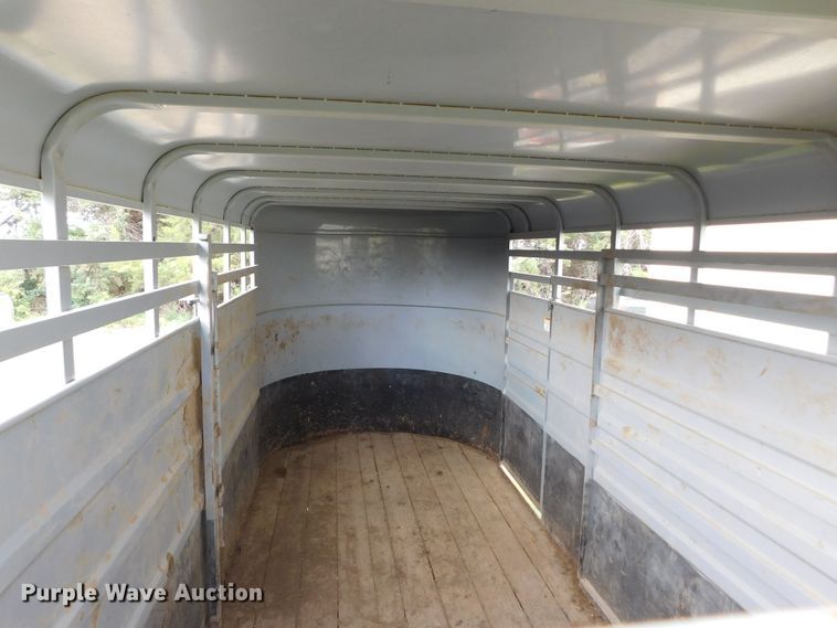 image for item GP9628 2003 Circle D  livestock trailer