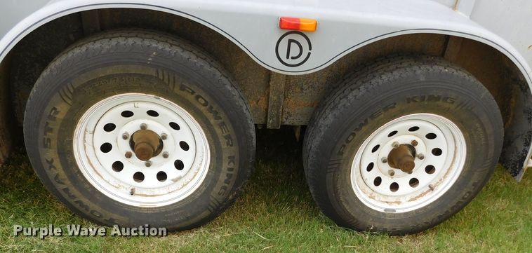 image for item GP9628 2003 Circle D  livestock trailer