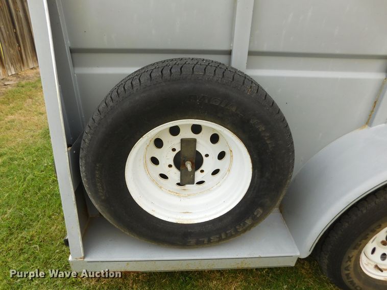 image for item GP9628 2003 Circle D  livestock trailer
