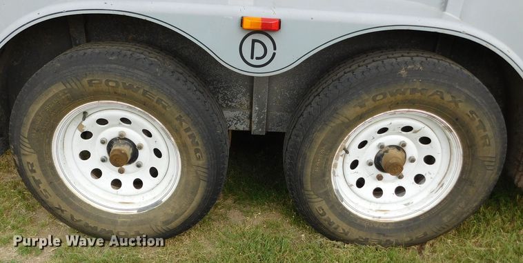 image for item GP9628 2003 Circle D  livestock trailer
