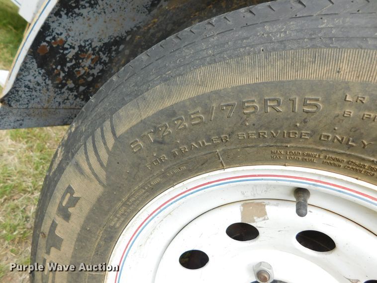 image for item GP9628 2003 Circle D  livestock trailer