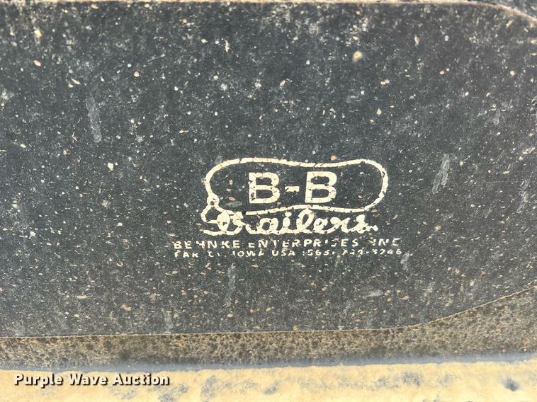 image for item II9174 2003 Behnke  sprayer trailer