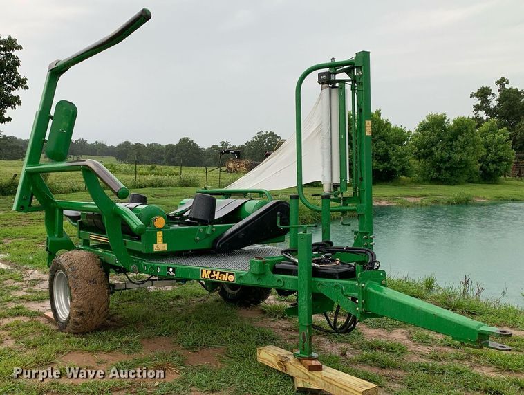 image for item LH9762 2016 McHale 991 BE  bale wrapper