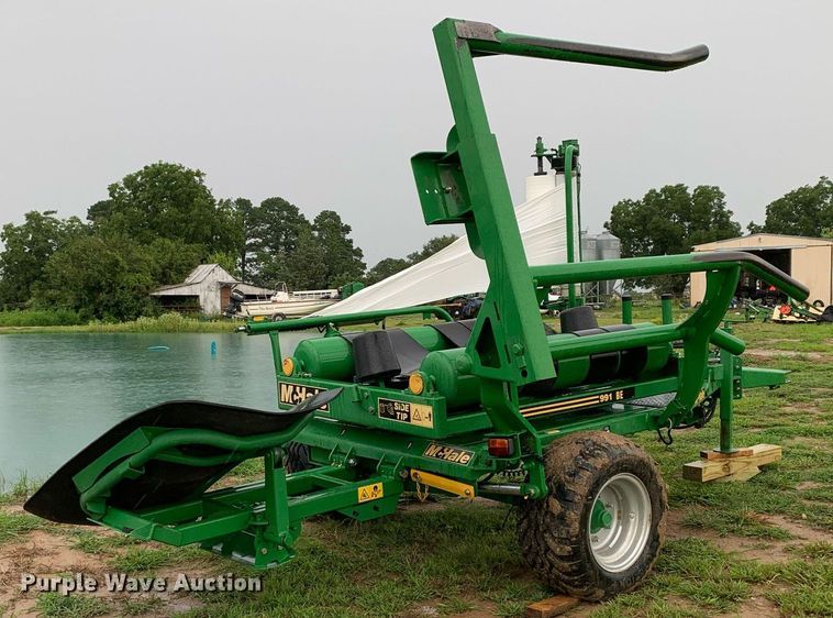 image for item LH9762 2016 McHale 991 BE  bale wrapper