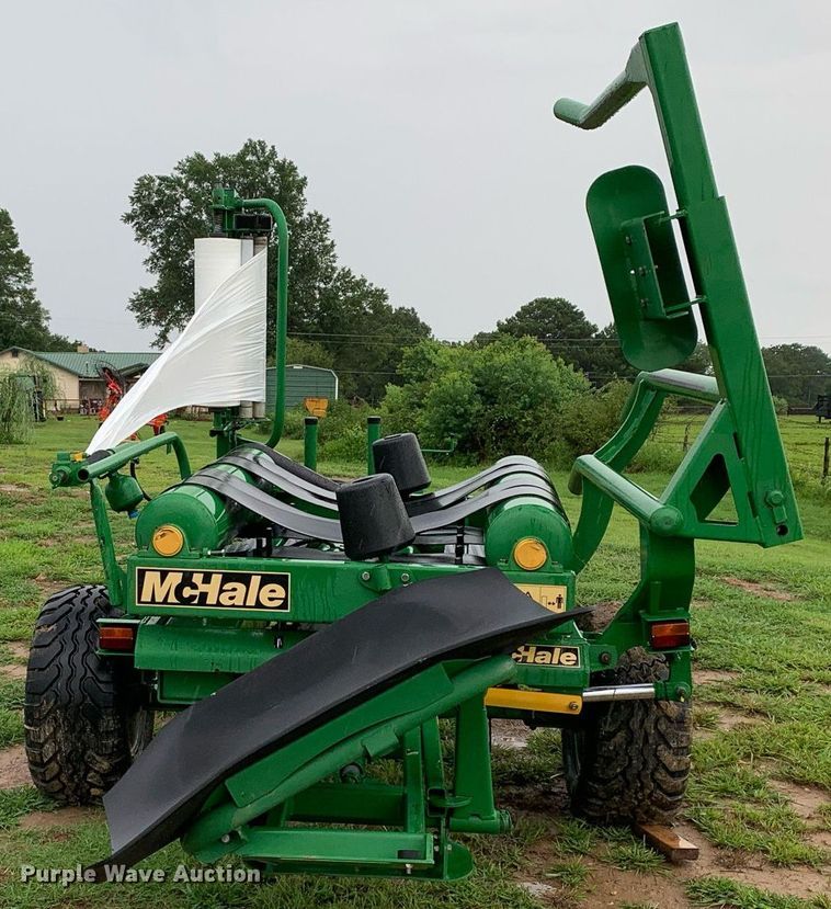 image for item LH9762 2016 McHale 991 BE  bale wrapper