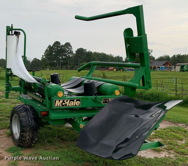 image for item LH9762 2016 McHale 991 BE  bale wrapper