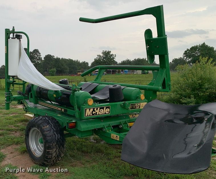 image for item LH9762 2016 McHale 991 BE  bale wrapper