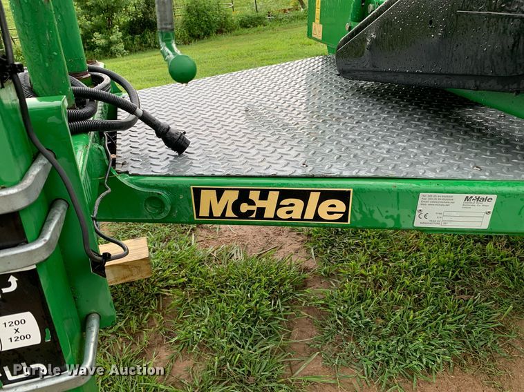 image for item LH9762 2016 McHale 991 BE  bale wrapper