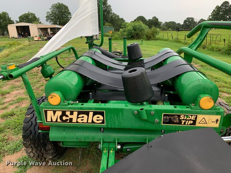 image for item LH9762 2016 McHale 991 BE  bale wrapper