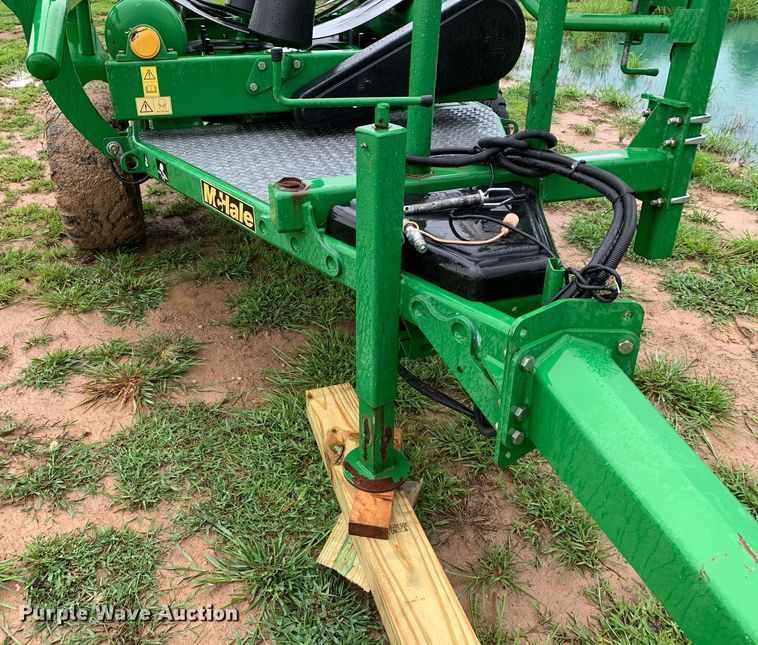 image for item LH9762 2016 McHale 991 BE  bale wrapper