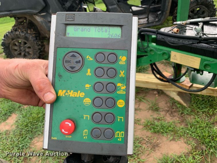 image for item LH9762 2016 McHale 991 BE  bale wrapper