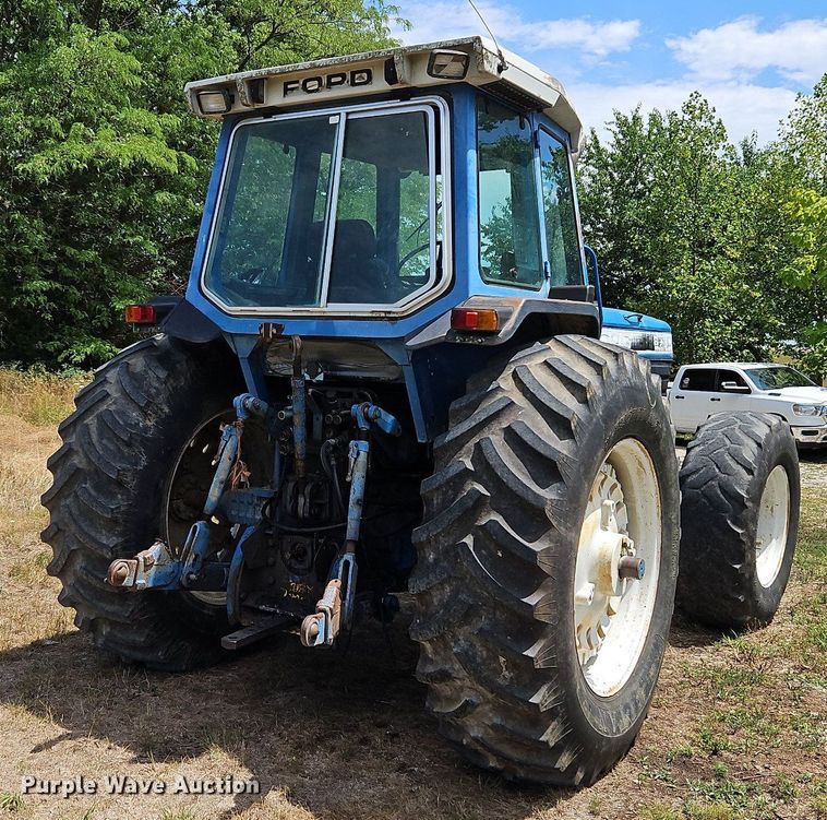 image for item LM9079 1990 Ford 8730  MFWD tractor
