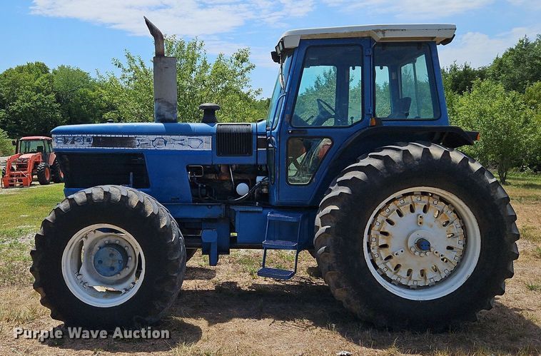 image for item LM9079 1990 Ford 8730  MFWD tractor