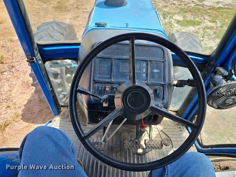 image for item LM9079 1990 Ford 8730  MFWD tractor