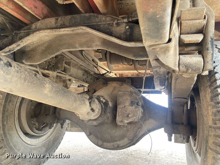 image for item LS9346 1982 GMC Sierra 7500  dump flatbed truck