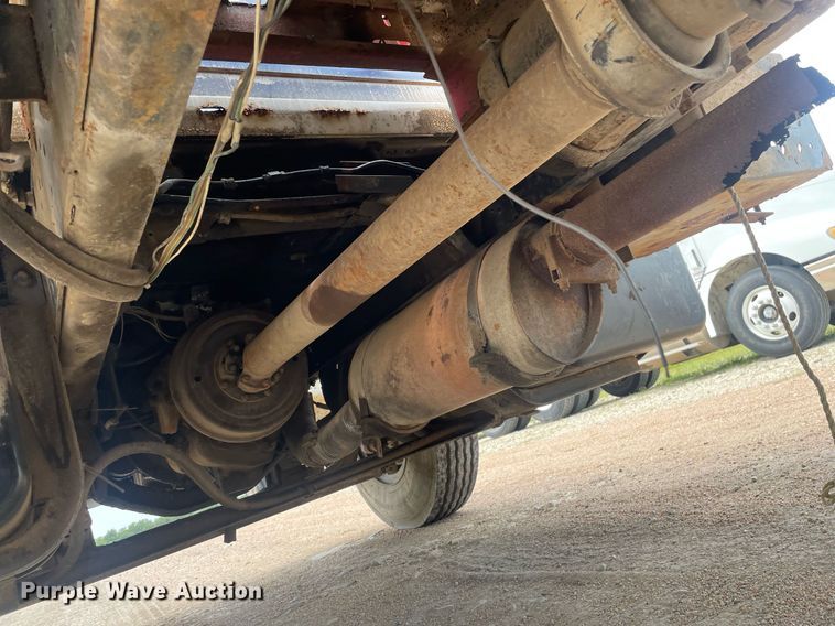 image for item LS9346 1982 GMC Sierra 7500  dump flatbed truck