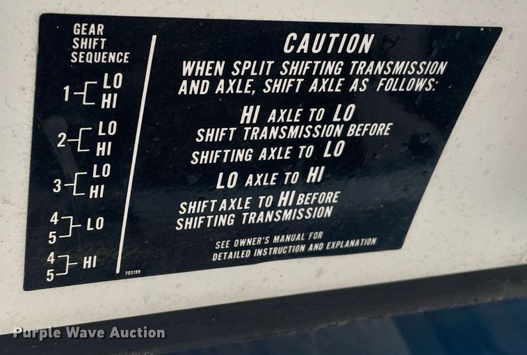 image for item LS9346 1982 GMC Sierra 7500  dump flatbed truck