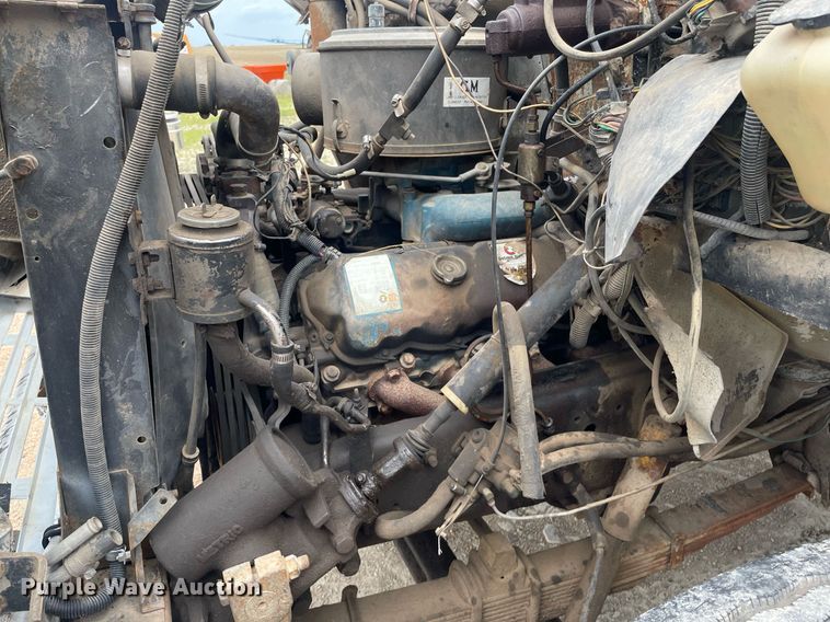 image for item LS9346 1982 GMC Sierra 7500  dump flatbed truck