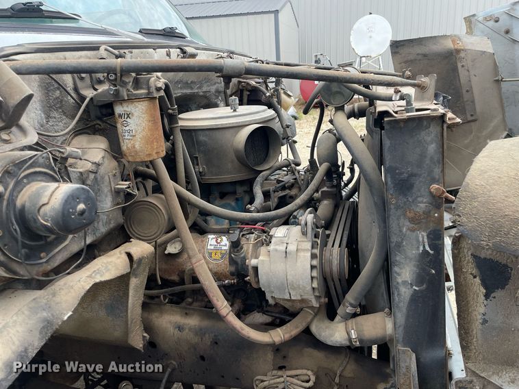 image for item LS9346 1982 GMC Sierra 7500  dump flatbed truck