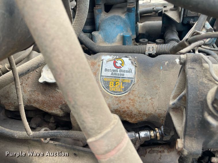 image for item LS9346 1982 GMC Sierra 7500  dump flatbed truck