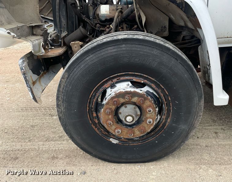 image for item LS9346 1982 GMC Sierra 7500  dump flatbed truck