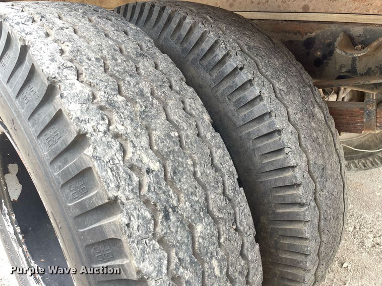 image for item LS9346 1982 GMC Sierra 7500  dump flatbed truck