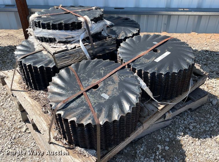 image for item LS9393 Approximately 140 Great Plains coulters