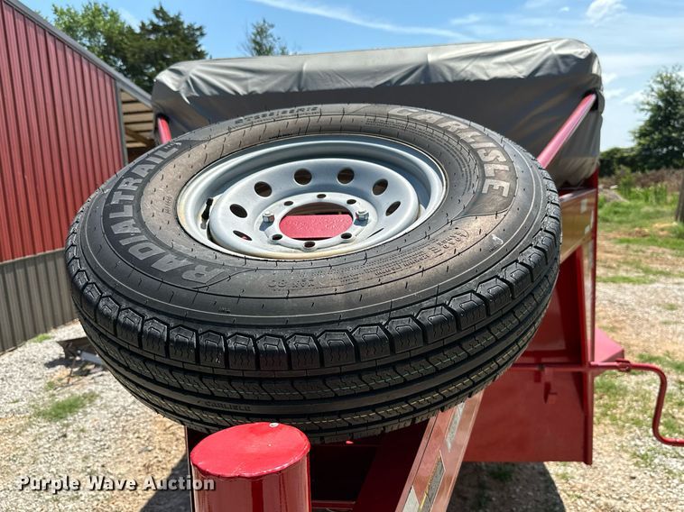image for item MB9678 2018 W-W  livestock trailer