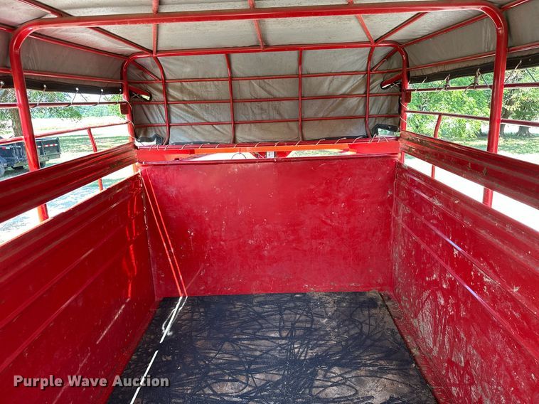 image for item MB9678 2018 W-W  livestock trailer