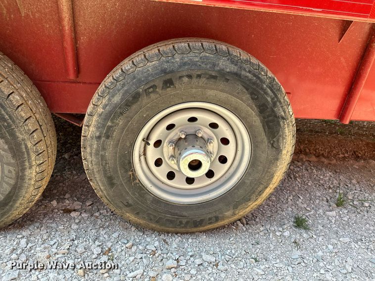 image for item MB9678 2018 W-W  livestock trailer