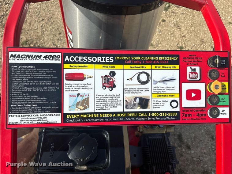 image for item MC9994 Easy Kleen Magnum 4000 Gold  pressure washer