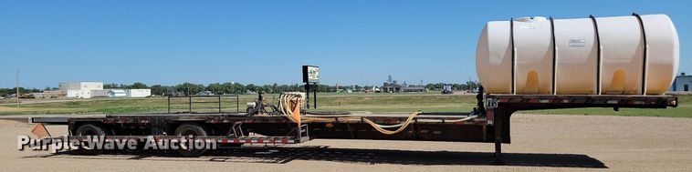 image for item ML9475 1988 Fontaine  drop deck equipment trailer