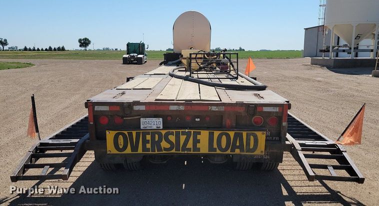 image for item ML9475 1988 Fontaine  drop deck equipment trailer