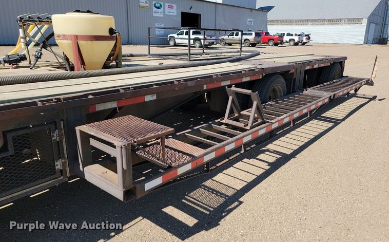 image for item ML9475 1988 Fontaine  drop deck equipment trailer