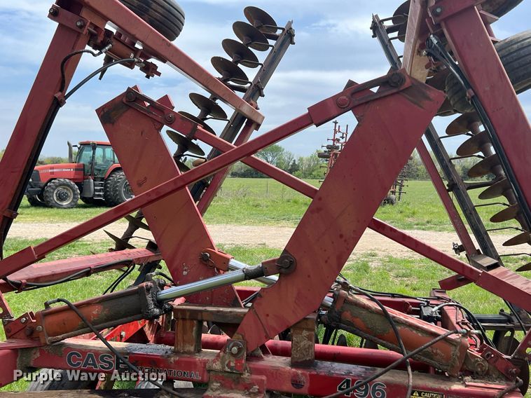 image for item MY9782 Case IH 496  tandem disk