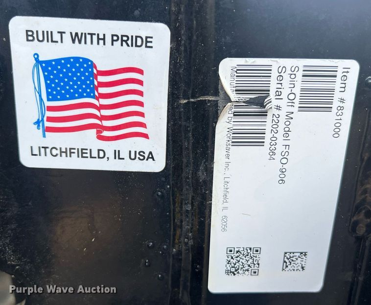 image for item NA9028 Work Saver FSO-906  bale unroller