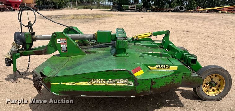 image for item NM9440 John Deere MX10  rotary mower