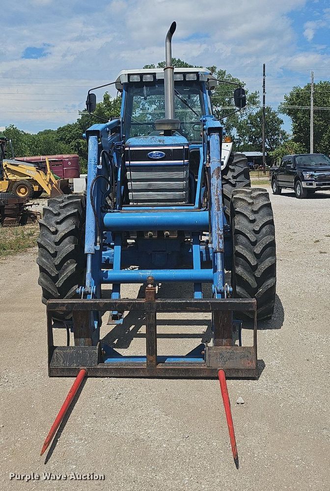 image for item NT9760 Ford 8210 Series III  MFWD tractor