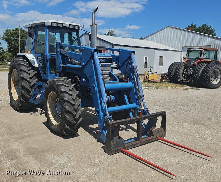 image for item NT9760 Ford 8210 Series III  MFWD tractor