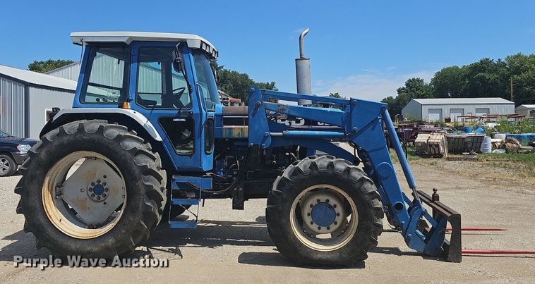 image for item NT9760 Ford 8210 Series III  MFWD tractor