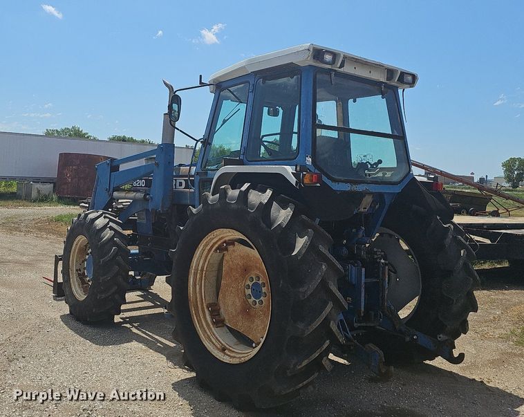 image for item NT9760 Ford 8210 Series III  MFWD tractor