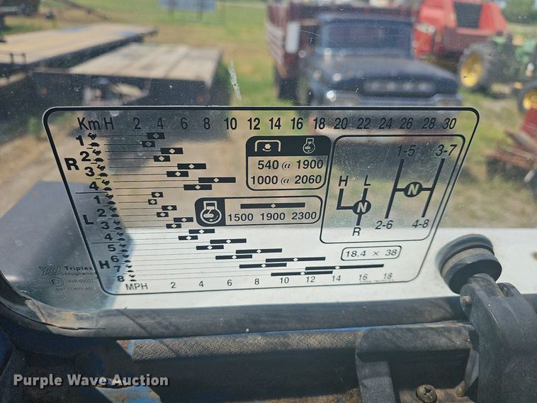 image for item NT9760 Ford 8210 Series III  MFWD tractor