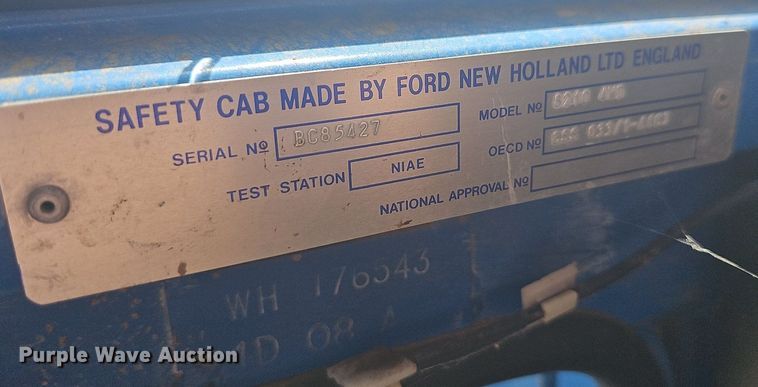 image for item NT9760 Ford 8210 Series III  MFWD tractor