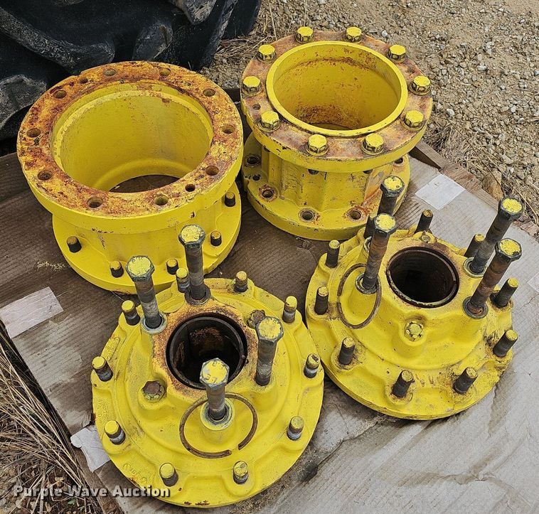 image for item NT9786 (2) 20.8R42 dual tires and wheels