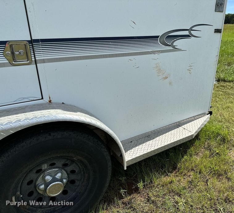 image for item OC9099 2002 Trails West  horse trailer