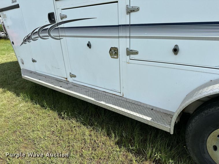 image for item OC9099 2002 Trails West  horse trailer