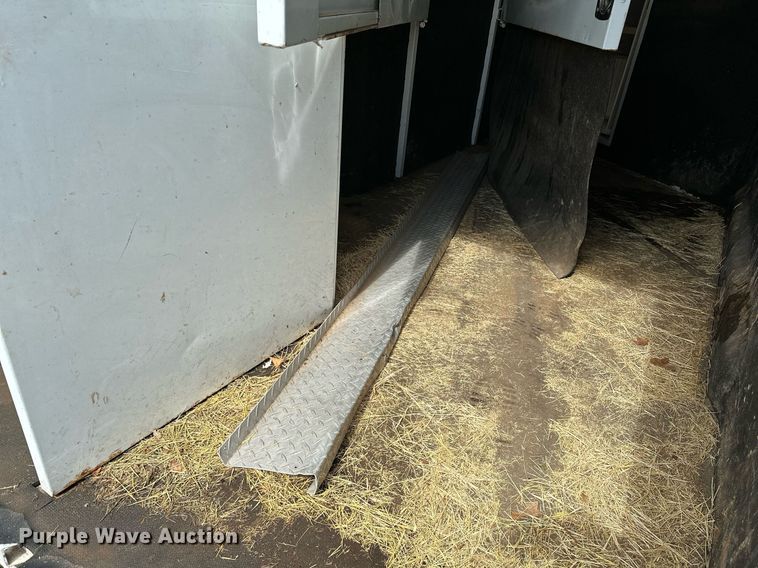 image for item OC9099 2002 Trails West  horse trailer