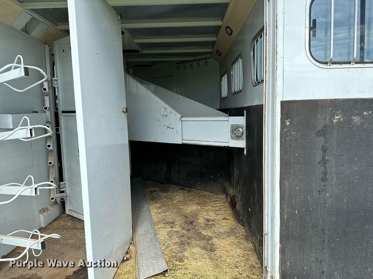 image for item OC9099 2002 Trails West  horse trailer