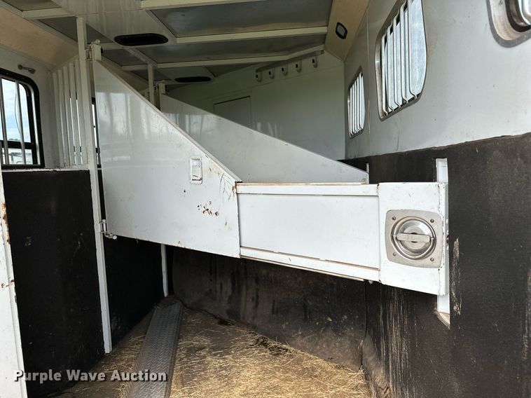 image for item OC9099 2002 Trails West  horse trailer